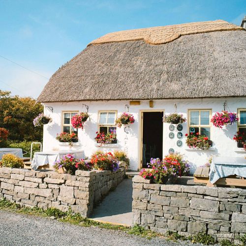Small cottage on the aran islands